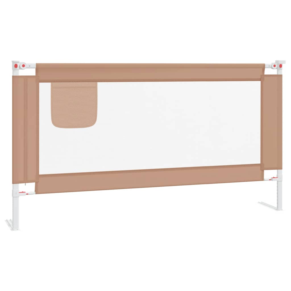 Toddler Safety Bed Rail Fabric-Baby Safety Rails-vidaXL-Yes Bebe
