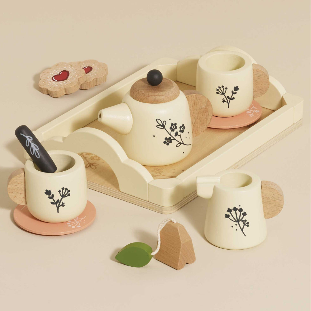 Le Toy Van Wooden Tea Set & Tray – Toy Teasets
